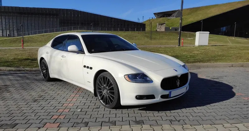 maserati quattroporte śląskie Maserati Quattroporte cena 124999 przebieg: 93300, rok produkcji 2010 z Zabrze